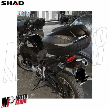 MF9604 Bauletto Espandibile SHAD SH 58 Litri Piastra e Schienalino Moto SH58X