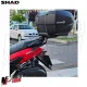 MF9604 Bauletto Espandibile SHAD SH 58 Litri Piastra e Schienalino Moto SH58X