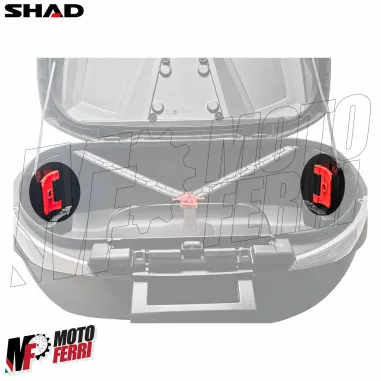 MF9604 Bauletto Espandibile SHAD SH 58 Litri Piastra e Schienalino Moto SH58X
