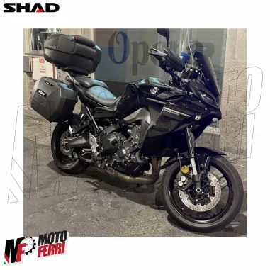 MF9604 Bauletto Espandibile SHAD SH 58 Litri Piastra e Schienalino Moto SH58X
