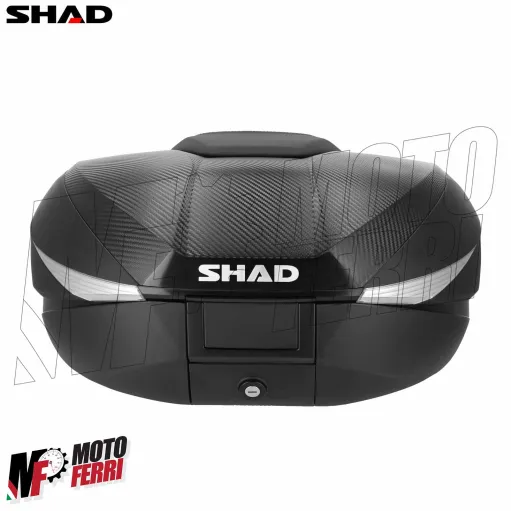 MF9604 Bauletto Espandibile SHAD SH 58 Litri Piastra e Schienalino Moto SH58X