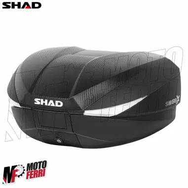 MF9604 Bauletto Espandibile SHAD SH 58 Litri Piastra e Schienalino Moto SH58X