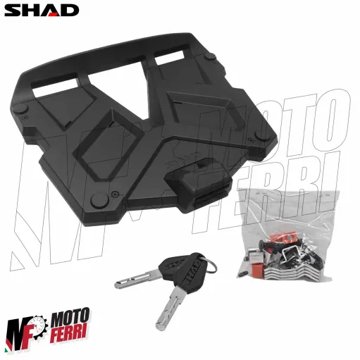 MF9604 Bauletto Espandibile SHAD SH 58 Litri Piastra e Schienalino Moto SH58X