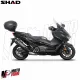 MF9605 Bauletto SHAD SH 47 Litri con Piastra e Schienalino Moto Scooter SH47