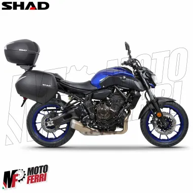 MF9605 Bauletto SHAD SH 47 Litri con Piastra e Schienalino Moto Scooter SH47