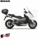 MF9605 Bauletto SHAD SH 47 Litri con Piastra e Schienalino Moto Scooter SH47