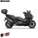 MF9605 Bauletto SHAD SH 47 Litri con Piastra e Schienalino Moto Scooter SH47