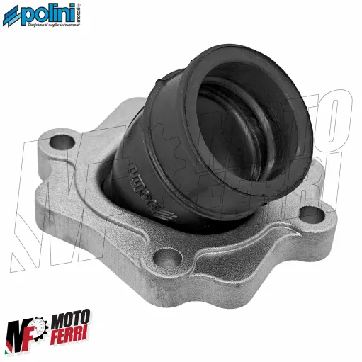 MF0476 Collettore Aspirazione Polini CP 19 21 24 Orizzontale Minarelli Yamaha