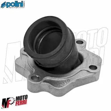MF0476 Collettore Aspirazione Polini CP 19 21 24 Orizzontale Minarelli Yamaha