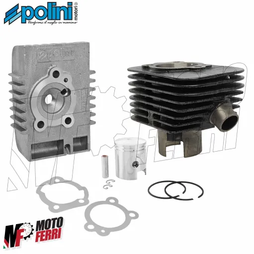MF2042 Kit Cilindro Polini Racing Dm 43 Spinotto 10 Piaggio Si Bravo in Ghisa