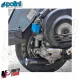 MF0377 Marmitta Polini Vespa PX 125 150 Arcobaleno con Silenziatore Alluminio