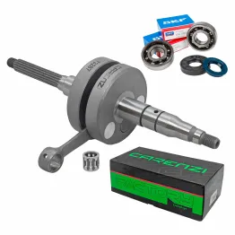 MF9614 Albero Motore Carenzi Racing + Cuscinetti Paraoli Aerox F12 F15 SR Nitro