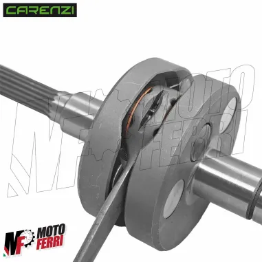 MF9614 Albero Motore Carenzi Racing + Cuscinetti Paraoli Aerox F12 F15 SR Nitro