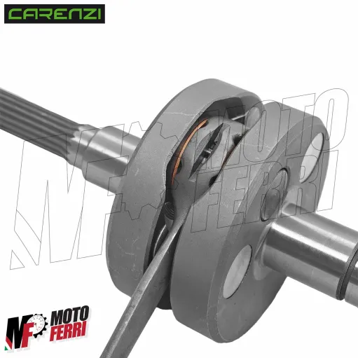 MF9614 Albero Motore Carenzi Racing + Cuscinetti Paraoli Aerox F12 F15 SR Nitro