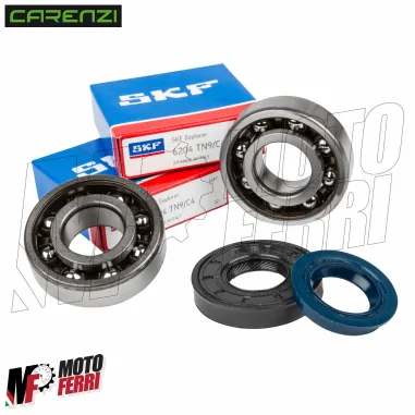 MF9614 Albero Motore Carenzi Racing + Cuscinetti Paraoli Aerox F12 F15 SR Nitro
