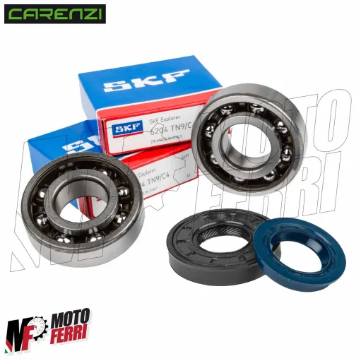 MF9614 Albero Motore Carenzi Racing + Cuscinetti Paraoli Aerox F12 F15 SR Nitro