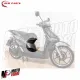 MF9619 Carena Sportello Candela Nero Opaco Liberty S 50 125 150 iGet 2016 / 2024