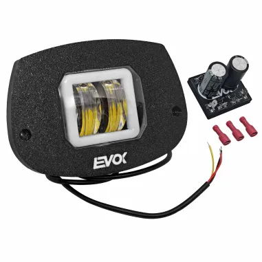 MF9621 Faro Fanale Anteriore Iron Led Evok Piaggio CIAO MIX P PX 50 Due Lenti