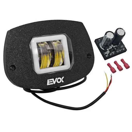 MF9621 Faro Fanale Anteriore Iron Led Evok Piaggio CIAO MIX P PX 50 Due Lenti