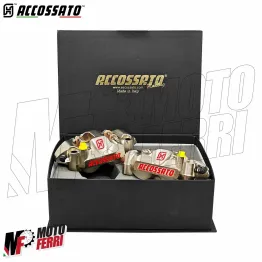 MF9626 Pinze Freno Radiali ACCOSSATO Forgiata Monoblocco Interasse 108mm Nichelata ST 2