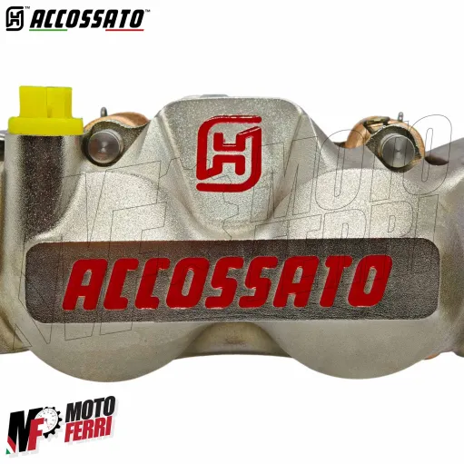 MF9626 Pinze Freno Radiali ACCOSSATO Forgiata Monoblocco Interasse 108mm Nichelata ST