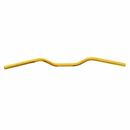 MF9627 Manubrio Piega Bassa ACCOSSATO 22 mm / 751 mm Alluminio Moto Naked Oro