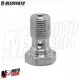 MF9628 Bullone Vite 1 Foro M10x1 Banjo Pompa Freno ACCOSSATO BREMBO RCS BRAKING