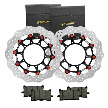 MF9629 Dischi Freno Anteriore Honda XADV 750 ACCOSSATO + Pastiglie - 2017 a 2025