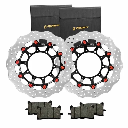 MF9629 Dischi Freno Anteriore Honda XADV 750 ACCOSSATO + Pastiglie - 2017 a 2025