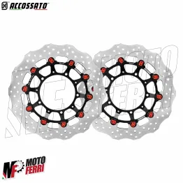 MF9629 Dischi Freno Anteriore Honda XADV 750 ACCOSSATO + Pastiglie - 2017 a 2025 2