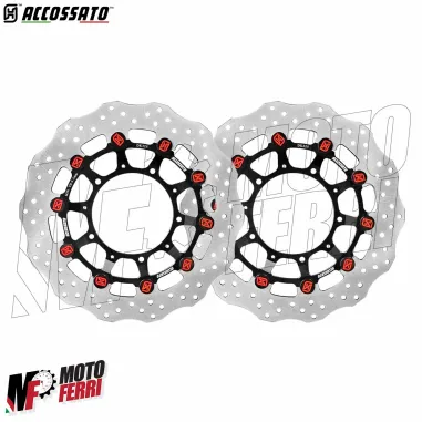 MF9629 Dischi Freno Anteriore Honda XADV 750 ACCOSSATO + Pastiglie - 2017 a 2025