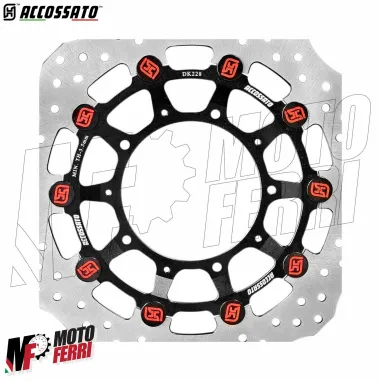MF9629 Dischi Freno Anteriore Honda XADV 750 ACCOSSATO + Pastiglie - 2017 a 2025