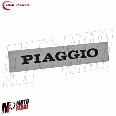 Targhetta Adesiva Mascherina Calandra Nasello Anteriore VESPA PK 50 125 S