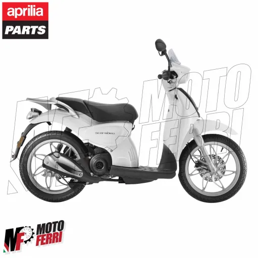 MF7379 Carena Codone Bianco 581 Aprilia Scarabeo Classic Carburatore 50 2T 2018