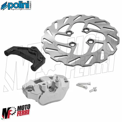 MF9641 Disco Freno e Pinza Radiale POLINI dm 200 MBK BOOSTER SPIRIT BW'S 50
