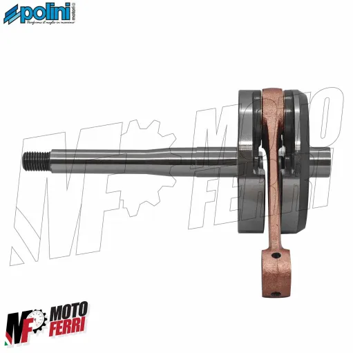 MF3297 Albero Motore Polini Evo Sp 12 Carter For Race Lamellare Piaggio Si Ciao