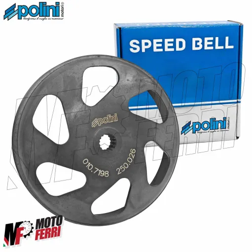 MF1711 Campana Frizione Polini Evolution 2 107 MINARELLI BOOSTER F12 F15 AEROX