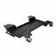 MF9650 Carrello Sposta Moto Scooter Cavalletto Centrale 8 Ruote Universale Nero