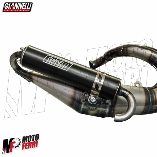 MF0142 Marmitta Racing Giannelli APE 50 Cilindro Corsa Lunga Motore 125 130 135