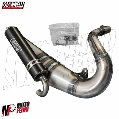 MF0142 Marmitta Racing Giannelli APE 50 Cilindro Corsa Lunga Motore 125 130 135