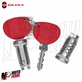 MF9653 Serratura Chiavi Cilindretti Gilera Runner 125 200 VX VXR da 2002 a 2004 2