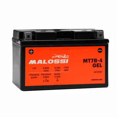 MF9655 Batteria Gel Malossi YT7B-4 Yamaha BW'S 125 4T da 2010 a 2015