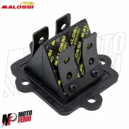 MF9658 Pacco Valvola Lamellare VL12 Carbonio Malossi 50 2T MINARELLI ORIZZONTALE 2