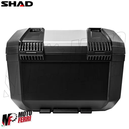 MF9659 Bauletto Moto SHAD TERRA TR46 Alluminio 46L + Schienalino e Piastra Universale