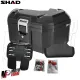 MF9659 Bauletto Moto SHAD TERRA TR46 Nero 46L + Schienalino e Piastra Universale