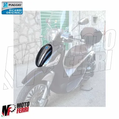 MF9661 Mascherina Copristerzo Cromato Piaggio Beverly 125 300 350 da 2010 a 2020