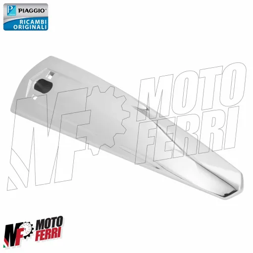 MF9661 Mascherina Copristerzo Cromato Piaggio Beverly 125 300 350 da 2010 a 2020