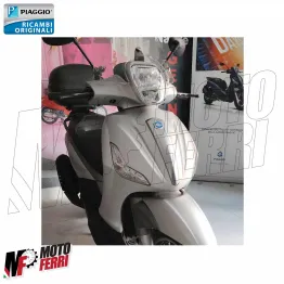 MF9662 Mascherina Copristerzo Grigio Opaco Piaggio Beverly 125 300 350 2010/2020 2