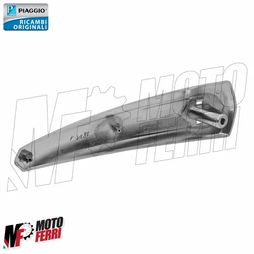 MF9662 Mascherina Copristerzo Grigio Opaco Piaggio Beverly 125 300 350 2010/2020