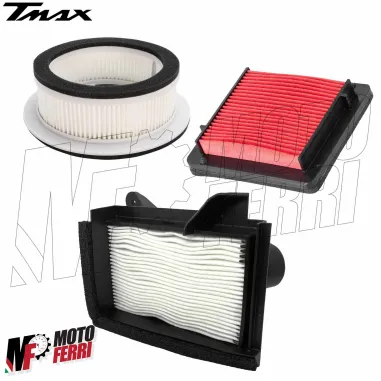 MF9663 Kit Filtro Aria + Carter Yamaha TMax 560 2020 2021 - 3 Filtri